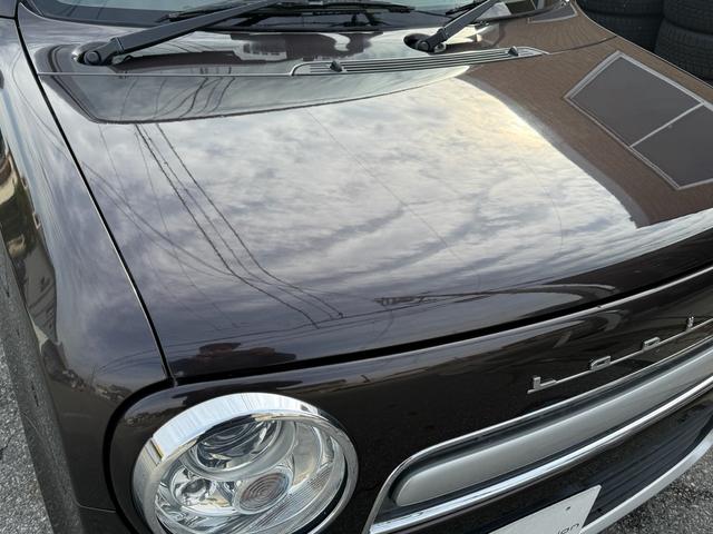 アルトラパンショコラ Ｘ　検２年付き☆　衝突安全ボディー　アイドリングストップ　プッシュスタート　スマートキー　ケンウッド彩速７インチナビ　Ｂｌｕｅｔｏｏｔｈ対応　ＥＴＣ　ＨＩＤヘッドライト　オートエアコン　フルフラットシート（3枚目）