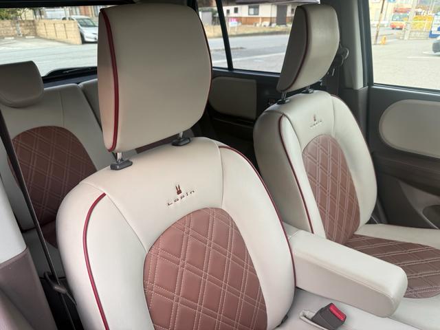 アルトラパンショコラ Ｘ　検２年付き☆　衝突安全ボディー　アイドリングストップ　プッシュスタート　スマートキー　ケンウッド彩速７インチナビ　Ｂｌｕｅｔｏｏｔｈ対応　ＥＴＣ　ＨＩＤヘッドライト　オートエアコン　フルフラットシート（38枚目）