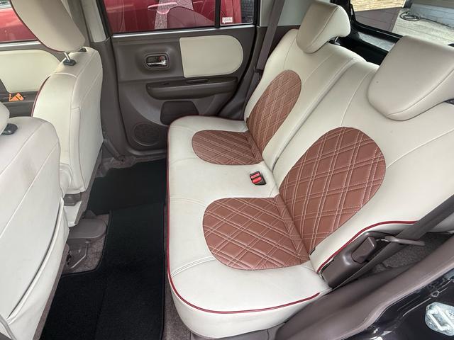 アルトラパンショコラ Ｘ　検２年付き☆　衝突安全ボディー　アイドリングストップ　プッシュスタート　スマートキー　ケンウッド彩速７インチナビ　Ｂｌｕｅｔｏｏｔｈ対応　ＥＴＣ　ＨＩＤヘッドライト　オートエアコン　フルフラットシート（47枚目）