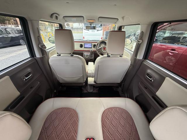 アルトラパンショコラ Ｘ　検２年付き☆　衝突安全ボディー　アイドリングストップ　プッシュスタート　スマートキー　ケンウッド彩速７インチナビ　Ｂｌｕｅｔｏｏｔｈ対応　ＥＴＣ　ＨＩＤヘッドライト　オートエアコン　フルフラットシート（54枚目）