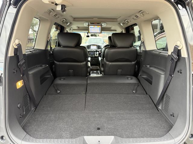 エルグランド ２５０ハイウェイスター　両側パワースライドドア　サンルーフ　アラウンドビューモニター　純正ナビ　純正フリップダウンモニター　オットマンシート　ニスモツインマフラー　トップラン１７インチＡＷ　ブリヂストンスタッドレスタイヤ（56枚目）