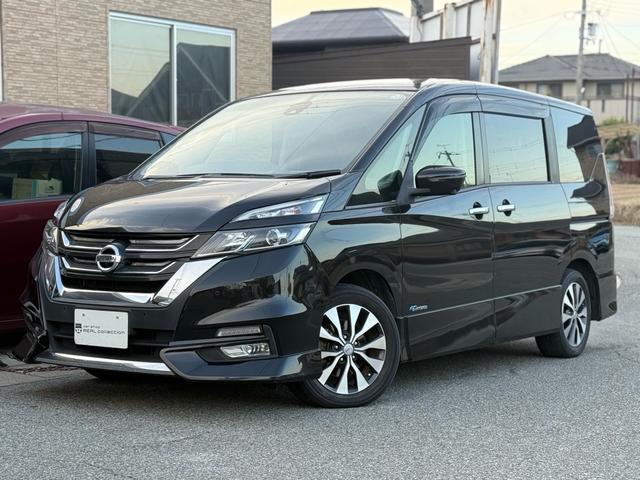 セレナ ハイウェイスター VセレクションII 両側パワースライドドア 衝突軽減ブレーキ アラウンドビューモニター 純正9インチナビ フルセグTV LEDヘッドライト フロントエアロパーツ 純正16インチアルミホイール(4枚目)