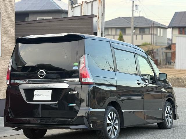 セレナ ハイウェイスター VセレクションII 両側パワースライドドア 衝突軽減ブレーキ アラウンドビューモニター 純正9インチナビ フルセグTV LEDヘッドライト フロントエアロパーツ 純正16インチアルミホイール(7枚目)