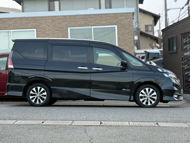 セレナ ハイウェイスター VセレクションII 両側パワースライドドア 衝突軽減ブレーキ アラウンドビューモニター 純正9インチナビ フルセグTV LEDヘッドライト フロントエアロパーツ 純正16インチアルミホイール(8枚目)