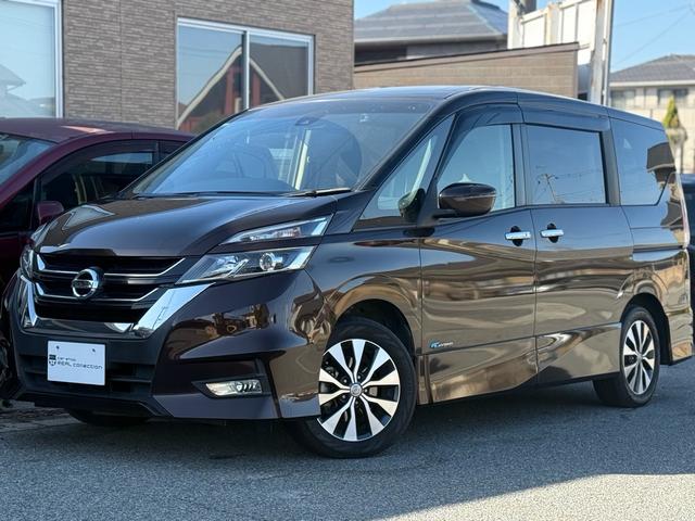 セレナ ハイウェイスターG 両側パワースライド クルーズコントロール アイドリングストップ 純正9インチナビ 純正フリップダウンモニター フルセグTV 前後ドライブレコーダー LEDヘッドライト 純正16インチアルミホイール(4枚目)