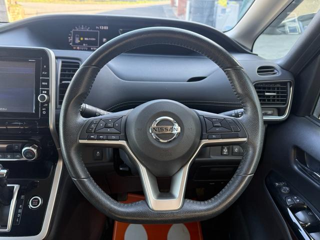 セレナ ハイウェイスターG 両側パワースライド クルーズコントロール アイドリングストップ 純正9インチナビ 純正フリップダウンモニター フルセグTV 前後ドライブレコーダー LEDヘッドライト 純正16インチアルミホイール(10枚目)