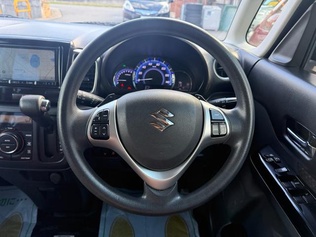 スペーシアカスタム ＧＳターボ　☆検２年付き☆パワースライド　オートクルーズコントロール　アイドリングストップ　シートヒーター　カロッツェリア７インチナビ　フルセグＴＶ　フルフラットシート　純正１４インチアルミホイール（11枚目）