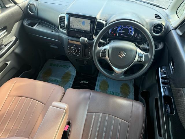 スペーシアカスタム ＧＳターボ　☆検２年付き☆パワースライド　オートクルーズコントロール　アイドリングストップ　シートヒーター　カロッツェリア７インチナビ　フルセグＴＶ　フルフラットシート　純正１４インチアルミホイール（63枚目）