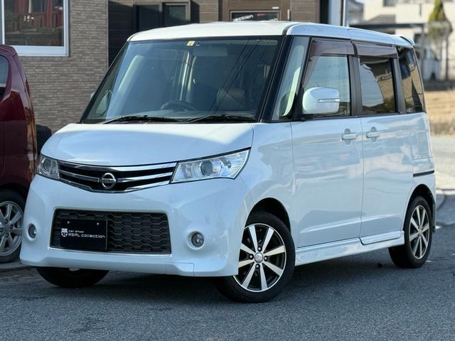 ルークス ハイウェイスター　☆検２年付き☆　両側パワースライド　衝突安全ボディー　プッシュスタート　オートエアコン　スマートキー　純正ナビ　ＣＤ　ＤＶＤ　ＥＴＣ　スマック１４インチアルミホイール　フルフラットシート（5枚目）