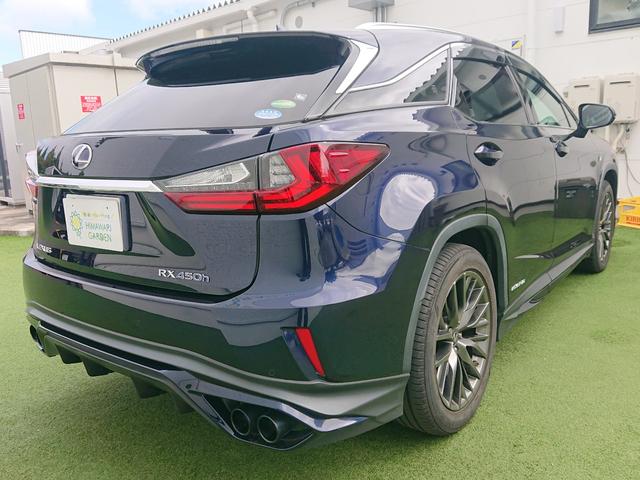 ＲＸ ＲＸ４５０ｈ　Ｆスポーツ　サンルーフ／黒革シート／ＴＲＤエアロ／メーカーナビ／フルセグＴＶ／パノラミックビューモニター／ＢＳＭ／ベンチレーション／３眼ＬＥＤヘッドライト／ルーフレール／オートホールド／ＨＵＤ／スマートキー（14枚目）