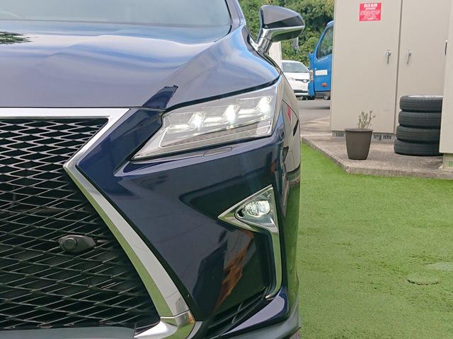 ＲＸ ＲＸ４５０ｈ　Ｆスポーツ　サンルーフ／黒革シート／ＴＲＤエアロ／メーカーナビ／フルセグＴＶ／パノラミックビューモニター／ＢＳＭ／ベンチレーション／３眼ＬＥＤヘッドライト／ルーフレール／オートホールド／ＨＵＤ／スマートキー（24枚目）