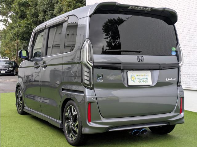 Ｎ－ＢＯＸカスタム Ｇ・Ｌターボホンダセンシング　ターボ車／純正ナビ／ＴＶ／バックカメラ／両側パワースライドドア／ホンダセンシング／パドルシフト／ＬＥＤヘッドライト／オートライト／フォグランプ／オートエアコン／社外マフラー／ローダウン（18枚目）
