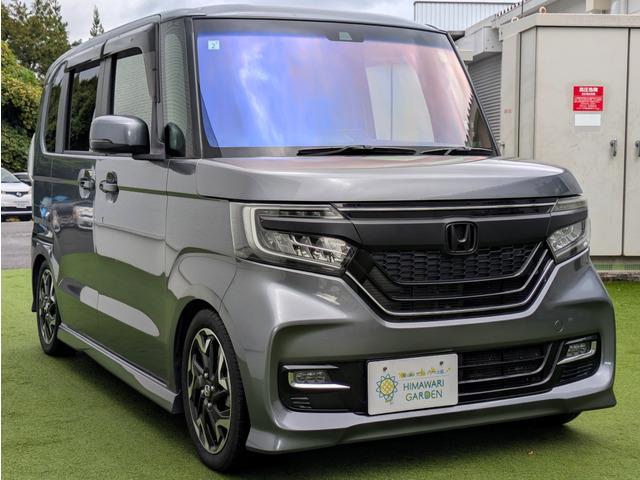 Ｎ－ＢＯＸカスタム Ｇ・Ｌターボホンダセンシング　ターボ車／純正ナビ／ＴＶ／バックカメラ／両側パワースライドドア／ホンダセンシング／パドルシフト／ＬＥＤヘッドライト／オートライト／フォグランプ／オートエアコン／社外マフラー／ローダウン（22枚目）