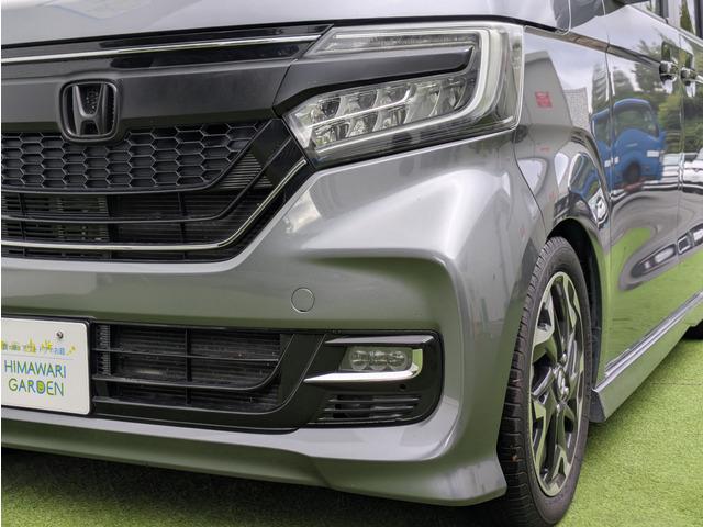 Ｎ－ＢＯＸカスタム Ｇ・Ｌターボホンダセンシング　ターボ車／純正ナビ／ＴＶ／バックカメラ／両側パワースライドドア／ホンダセンシング／パドルシフト／ＬＥＤヘッドライト／オートライト／フォグランプ／オートエアコン／社外マフラー／ローダウン（27枚目）