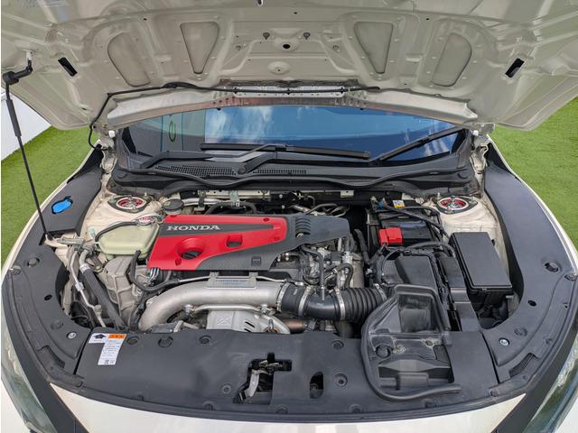 シビック タイプR RECOROシート(前席)/HKSマフラー/BLITZ車庫調/HKSインタークーラー/社外ナビ/フルセグ/バックカメラ/クルーズコントロール/スマートキー/LEDヘッドライト/純正20インチアルミ(78枚目)