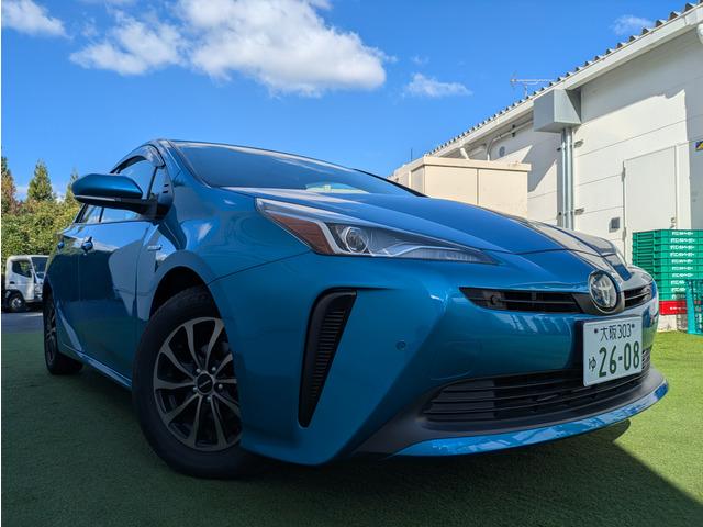 プリウス S 後期型/トヨタセーフティーセンス/LDA/PKSB/レーダークルーズコントロール/オートハイビーム/ナビ/TV/バックカメラ/スマートキー/プッシュスタート/社外15インチAアルミ/LEDヘッドライト(12枚目)