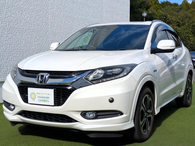 ヴェゼル ハイブリッドZ あんしんパッケージ/コンフォートビューパッケージ/純正ナビ/TV/フロント・バックカメラ/Bluetooth/シートヒーター/ルーフレール/ハーフレザーシート/17インチアルミ/スマートキー/LED(14枚目)