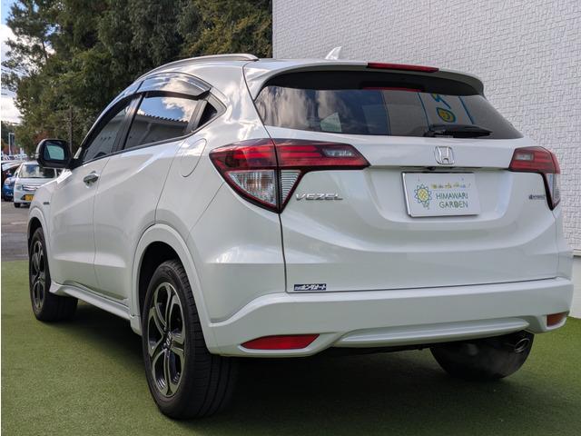 ヴェゼル ハイブリッドZ あんしんパッケージ/コンフォートビューパッケージ/純正ナビ/TV/フロント・バックカメラ/Bluetooth/シートヒーター/ルーフレール/ハーフレザーシート/17インチアルミ/スマートキー/LED(16枚目)