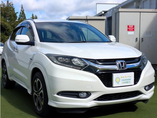 ヴェゼル ハイブリッドZ あんしんパッケージ/コンフォートビューパッケージ/純正ナビ/TV/フロント・バックカメラ/Bluetooth/シートヒーター/ルーフレール/ハーフレザーシート/17インチアルミ/スマートキー/LED(20枚目)