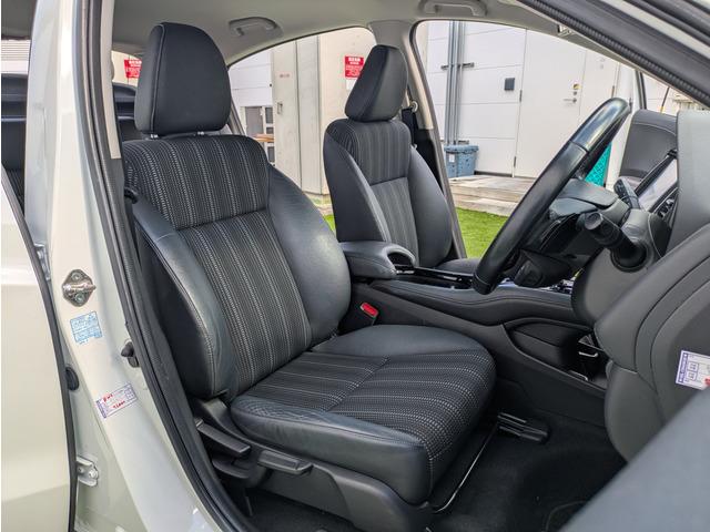 ヴェゼル ハイブリッドZ あんしんパッケージ/コンフォートビューパッケージ/純正ナビ/TV/フロント・バックカメラ/Bluetooth/シートヒーター/ルーフレール/ハーフレザーシート/17インチアルミ/スマートキー/LED(56枚目)