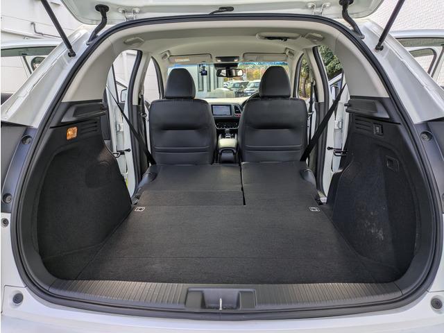 ヴェゼル ハイブリッドZ あんしんパッケージ/コンフォートビューパッケージ/純正ナビ/TV/フロント・バックカメラ/Bluetooth/シートヒーター/ルーフレール/ハーフレザーシート/17インチアルミ/スマートキー/LED(64枚目)