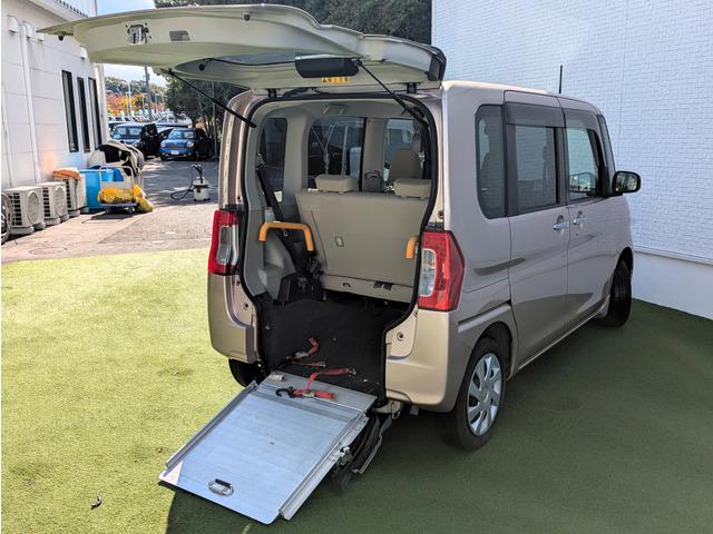 タント スローパーＬリヤシート付き仕様　福祉車両／スロープ／電動ウインチ／車椅子１台可／手すり／リアシート付／アイドリングストップ／両側スライドドア／キーレスキー／パワーステアリング／パワーウィンドウ／リアプライバシーガラス（22枚目）