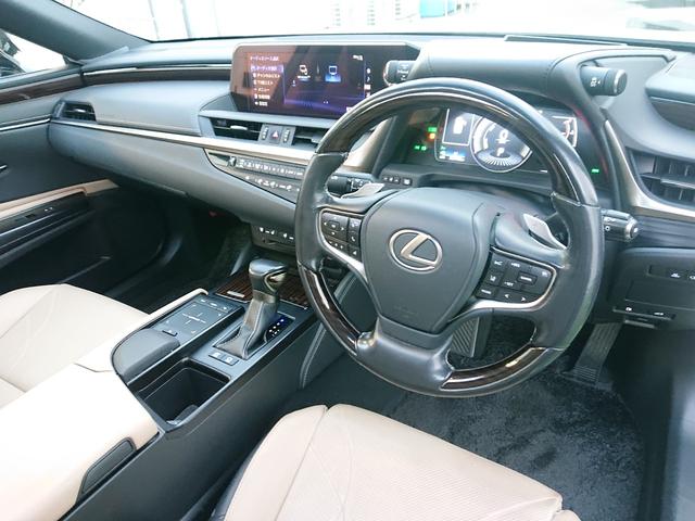 ＥＳ ＥＳ３００ｈ　バージョンＬ　ムーンルーフ／ベージュ革シート／セーフティシステムプラス／ＢＳＭ／ＰＫＳＡ／カラーヘッドアップディスプレイ／純正１８インチアルミ／３眼ＬＥＤヘッドライト／パノラミックビューモニター／ナビ／ＴＶ（53枚目）