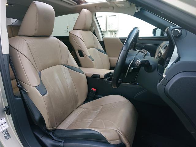 ＥＳ ＥＳ３００ｈ　バージョンＬ　ムーンルーフ／ベージュ革シート／セーフティシステムプラス／ＢＳＭ／ＰＫＳＡ／カラーヘッドアップディスプレイ／純正１８インチアルミ／３眼ＬＥＤヘッドライト／パノラミックビューモニター／ナビ／ＴＶ（55枚目）