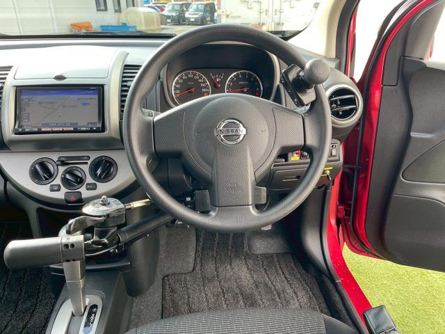 ノート １５Ｘ　手動アクセル／手動ブレーキ／ハンドルノブ付きステアリング／車椅子格納装置／純正メモリーナビ／ＴＶ／バックカメラ／Ｂｌｕｅｔｏｏｔｈ／ＡＢＳ／電動格納ミラー／Ｗエアバッグ／福祉車両（30枚目）