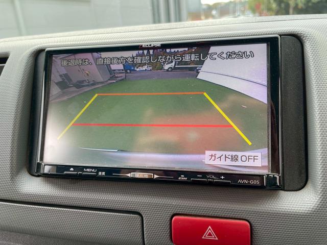 ハイエースバン ロングDX 5ドア/6人乗り/両側スライドドア/社外ナビ/TV/バックカメラ/キーレス/リアガラスフィルム/リア小窓付き/積載量1.25t/4ナンバーサイズ/ABS/バンパー同色/車検R8年9月まで(8枚目)