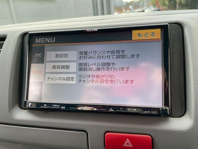 ハイエースバン ロングDX 5ドア/6人乗り/両側スライドドア/社外ナビ/TV/バックカメラ/キーレス/リアガラスフィルム/リア小窓付き/積載量1.25t/4ナンバーサイズ/ABS/バンパー同色/車検R8年9月まで(38枚目)