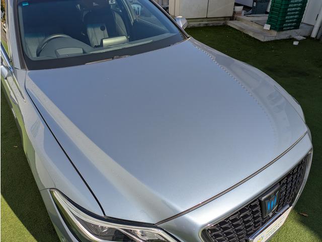 クラウンハイブリッド Ｓ　Ｃパッケージ　メーカーナビ／フルセグ／パノラミックビューモニター／トヨタセーフティーセンス／ＬＥＤヘッドライト／ＢＳＭ／ワンオーナー／スマートキー／ドライブレコーダー／パーキングアシスト／純正１７インチアルミ（74枚目）