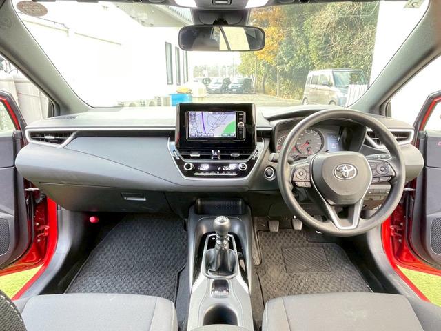 カローラスポーツ G X 6速MT/社外17インチアルミ/トヨタセーフティーセンス/レーダークルーズコントロール/純正ナビ/TV/バックカメラ/LEDヘッドライト/プッシュスタート/スマートキー/クリアランスソナー(6枚目)