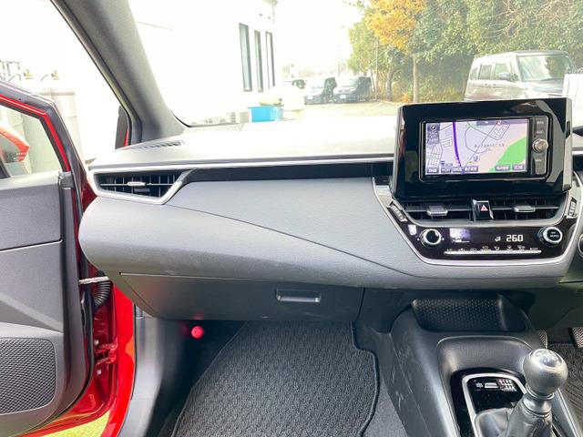 カローラスポーツ G X 6速MT/社外17インチアルミ/トヨタセーフティーセンス/レーダークルーズコントロール/純正ナビ/TV/バックカメラ/LEDヘッドライト/プッシュスタート/スマートキー/クリアランスソナー(31枚目)