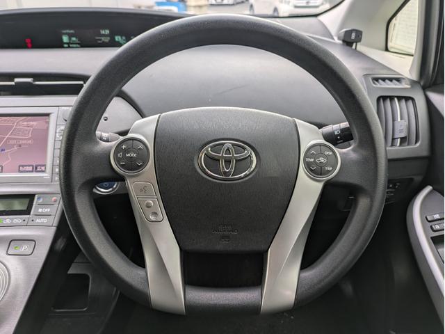 プリウス Ｓ　後期／メーカーナビ／ＴＶ／バックカメラ／リアガラスフィルム／プッシュスタート／スマートキー／ＨＩＤヘッドライト／オートライト／オートエアコン／ビルトインＥＴＣ（25枚目）