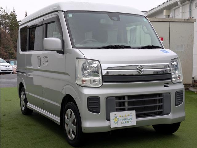 エブリイワゴン ウィズ　車いす移動車　福祉車両／スローパー／車椅子１台／左右分割式リアシート付／４人乗り／レーダーブレーキサポート／ナビ／ＴＶ／手すり／プッシュスタート／スマートキー／リアプライバシーガラス／両側スライドドア（26枚目）