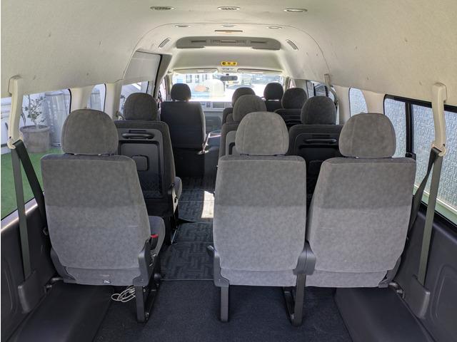 ハイエースワゴン グランドキャビン　１０人乗り／パワースライドドア／リアプライバシーガラス／純正ナビ／地デジＴＶ／バックカメラ／キーレス／オートエアコン／オートライト／ＥＴＣ／エアバック（59枚目）