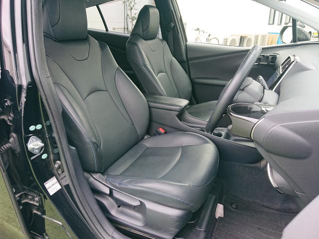 プリウス Sツーリングセレクション アルパインBIG-Xナビ 地デジTV バックカメラ シートヒーター 合皮シート スマートキー ビルトインETC LEDヘッドライト 純正17インチアルミホイール(12枚目)