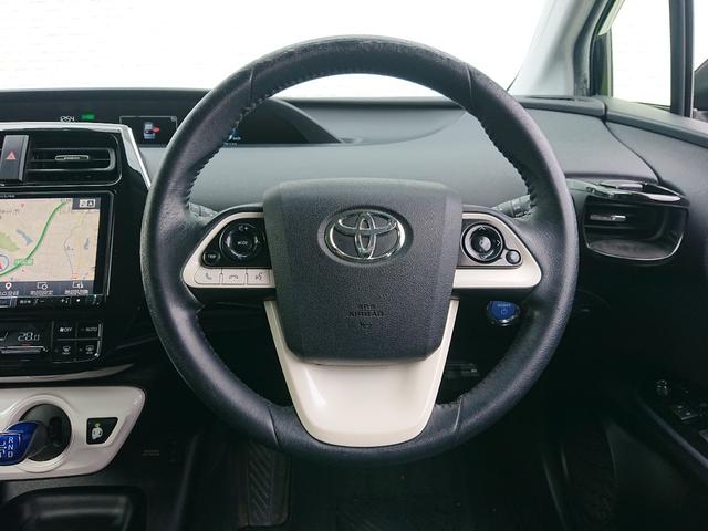 プリウス Sツーリングセレクション アルパインBIG-Xナビ 地デジTV バックカメラ シートヒーター 合皮シート スマートキー ビルトインETC LEDヘッドライト 純正17インチアルミホイール(32枚目)