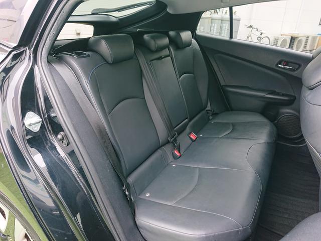 プリウス Sツーリングセレクション アルパインBIG-Xナビ 地デジTV バックカメラ シートヒーター 合皮シート スマートキー ビルトインETC LEDヘッドライト 純正17インチアルミホイール(50枚目)