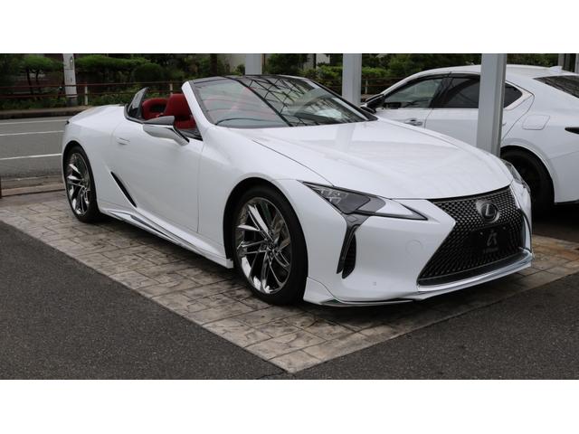 ＬＣ５００　コンバーチブル　モデリスタエアロパーツセット　２１インチ鍛造アルミホイール＆セキュリティーロックナットセット(5枚目)