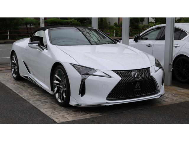 ＬＣ５００　コンバーチブル　モデリスタエアロパーツセット　２１インチ鍛造アルミホイール＆セキュリティーロックナットセット(8枚目)