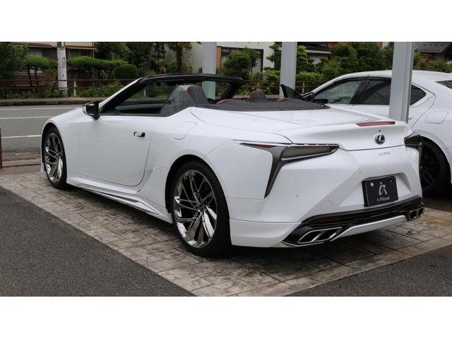 ＬＣ５００　コンバーチブル　モデリスタエアロパーツセット　２１インチ鍛造アルミホイール＆セキュリティーロックナットセット(13枚目)