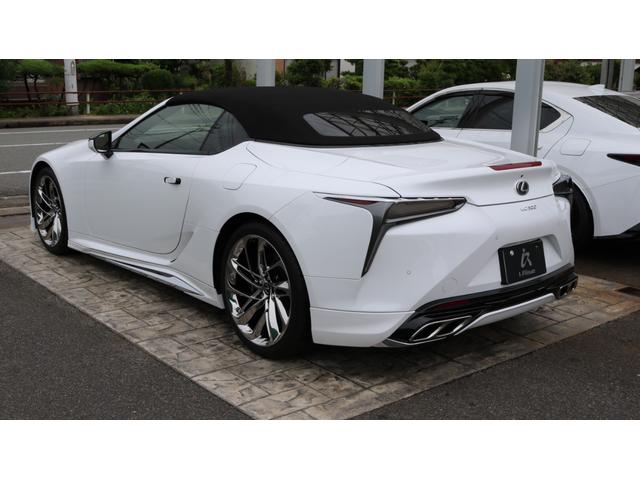 ＬＣ５００　コンバーチブル　モデリスタエアロパーツセット　２１インチ鍛造アルミホイール＆セキュリティーロックナットセット(76枚目)