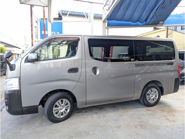 NV350キャラバンバン ロングDXターボ 4WDディゼルターボ 6人乗り 左右スライドドア リアヒーター 社外ナビ(16枚目)