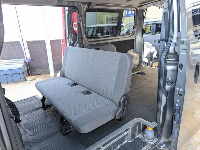 NV350キャラバンバン ロングDXターボ 4WDディゼルターボ 6人乗り 左右スライドドア リアヒーター 社外ナビ(33枚目)