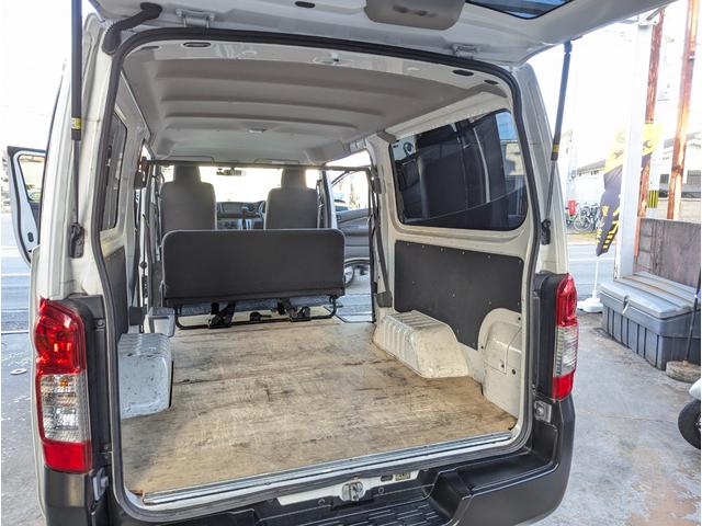ＮＶ３５０キャラバンバン ロングＤＸ　６人乗り　エマブレ　キーレス　純正地デジナビ　バックカメラ　ブルートゥース　ドラレコ　ＥＴＣ　荷室コンパネ補強（36枚目）