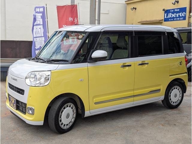 ムーヴキャンバス ストライプスＧターボ　９インチディスプレイオーディオ　バックカメラ　前後ドラレコ　アダプティブクルーズコントロール　両側電動スライドドア　コーナーセンサー　シートヒーター　ホットカップホルダー　ＥＴＣ　ＵＳＢ（7枚目）