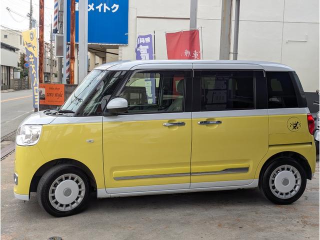 ムーヴキャンバス ストライプスＧターボ　９インチディスプレイオーディオ　バックカメラ　前後ドラレコ　アダプティブクルーズコントロール　両側電動スライドドア　コーナーセンサー　シートヒーター　ホットカップホルダー　ＥＴＣ　ＵＳＢ（9枚目）