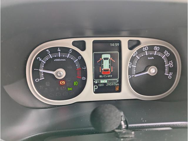 ムーヴキャンバス ストライプスＧターボ　９インチディスプレイオーディオ　バックカメラ　前後ドラレコ　アダプティブクルーズコントロール　両側電動スライドドア　コーナーセンサー　シートヒーター　ホットカップホルダー　ＥＴＣ　ＵＳＢ（27枚目）